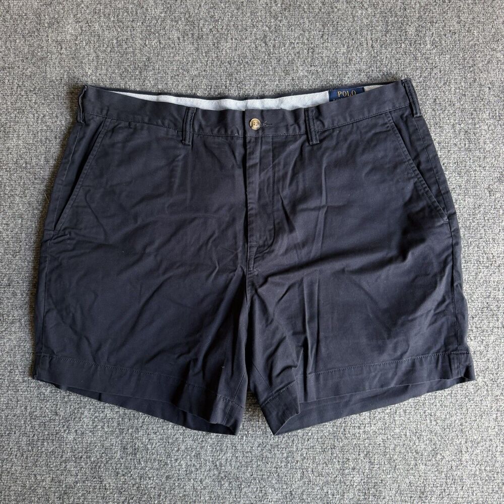 Polo Ralph Lauren Stretch Classic Fit Chino Shorts Men’s Navy Blue 40